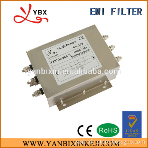 Guangzhou Three Phase High Performace Power Line EMI Filter 50A 380V